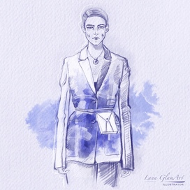 Fashion иллюстрация 