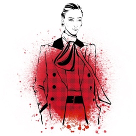 Fashion иллюстрация 