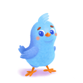 Птенец персонаж для книги