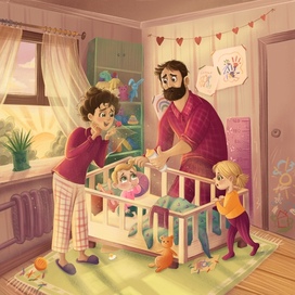 Иллюстрация для конкурса от издательства Инопланетянин