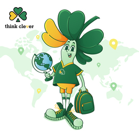 Бренд персонаж для лингвистического центра