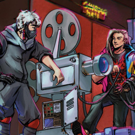 Иллюстрация по игре Cyberpunk 2020