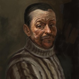 Portrait of man 