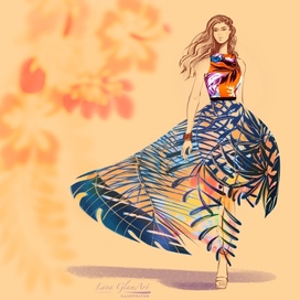 Fashion иллюстрация