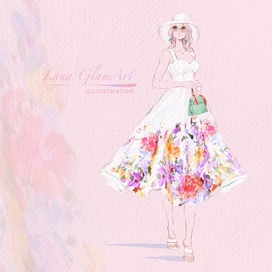 Fashion иллюстрация