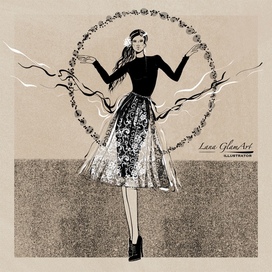 Fashion иллюстрация