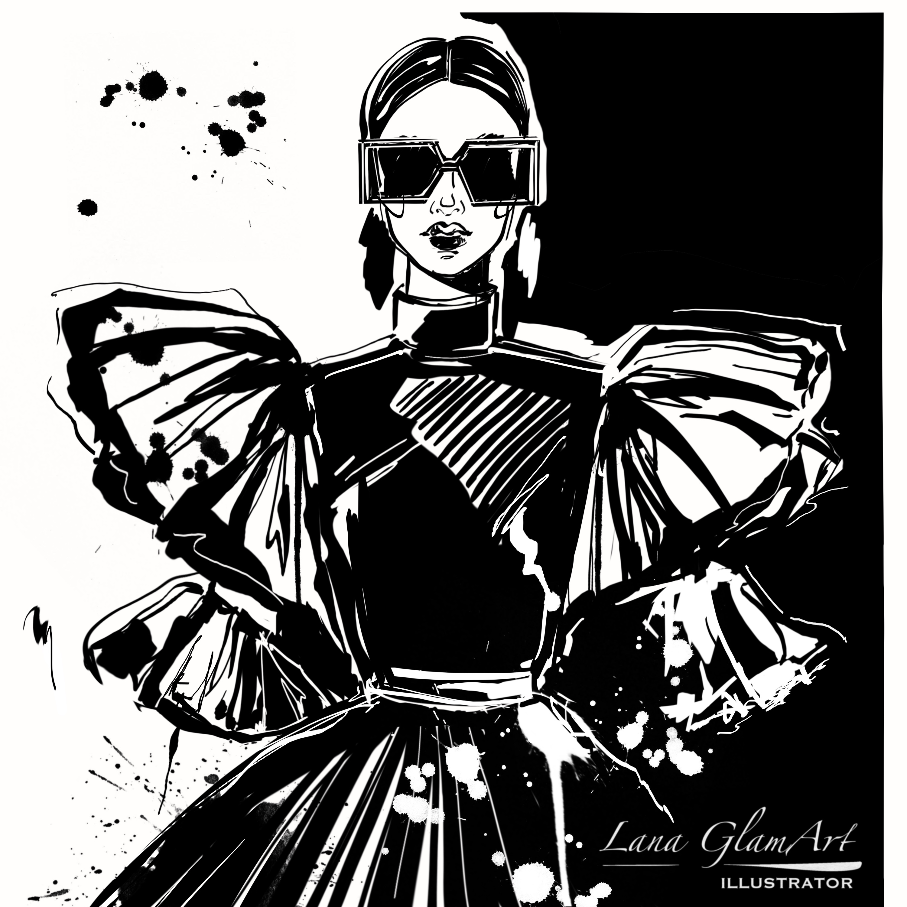 Fashion иллюстрация