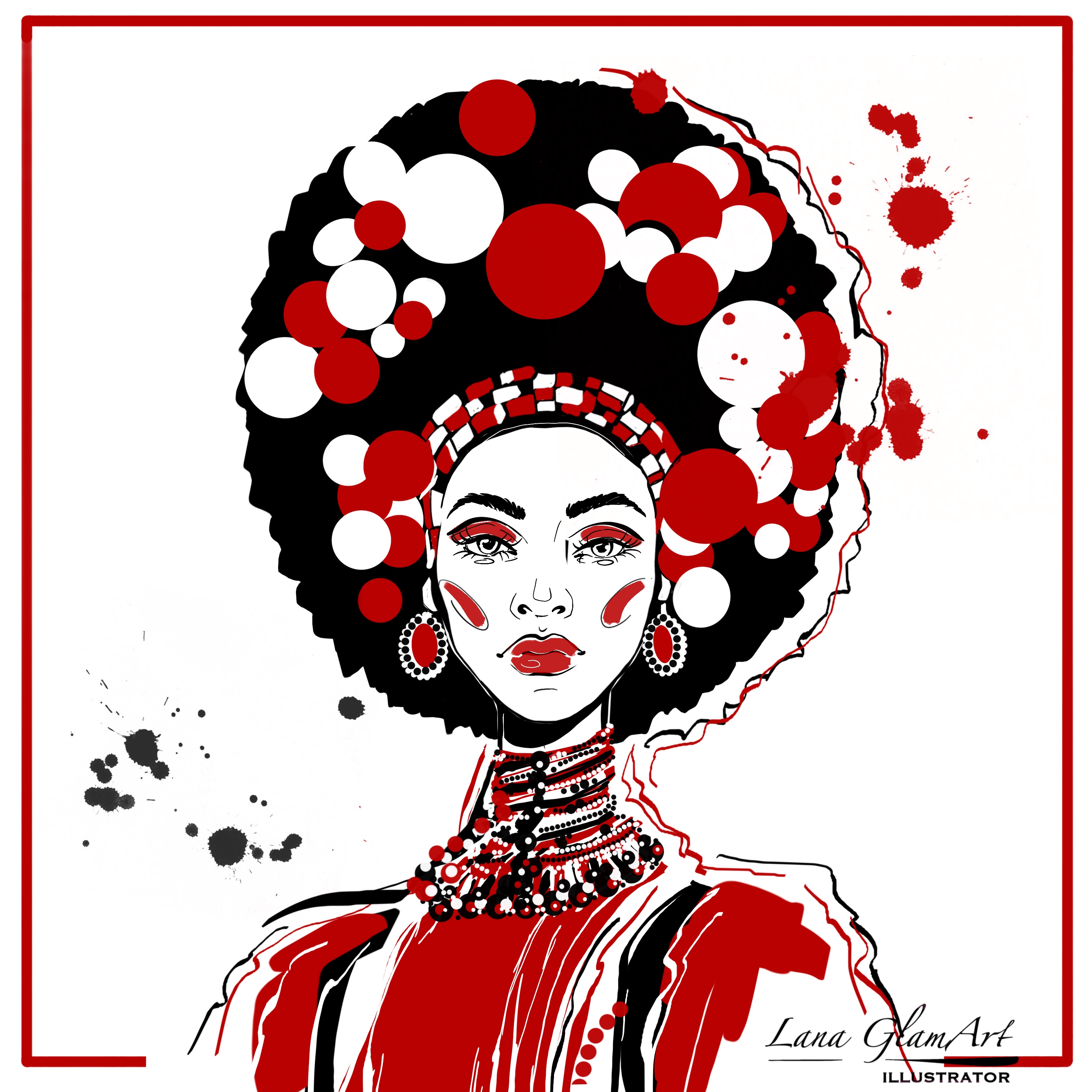 Fashion иллюстрация