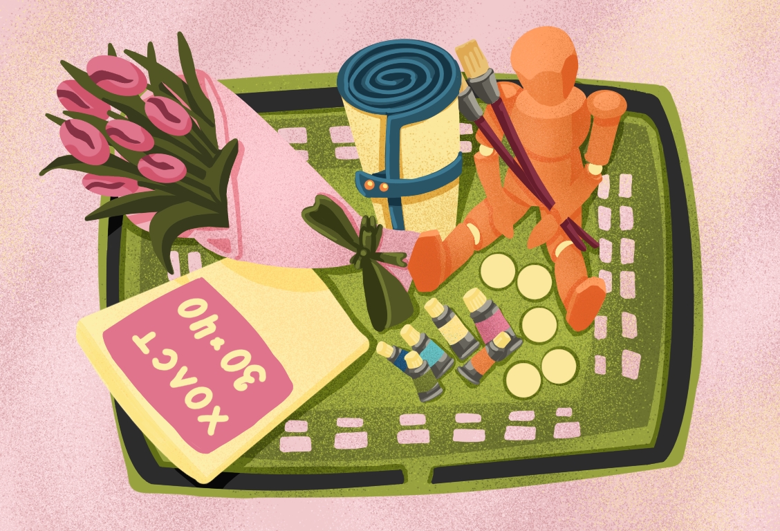 Шопинг иллюстратора