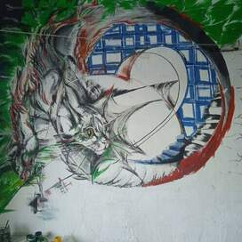 Огненный кот