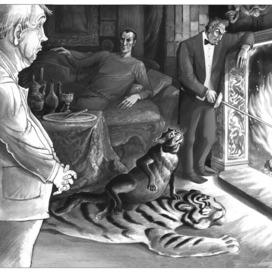 Иллюстрация к роману М. Булгакова «Мастер и Маргарита»