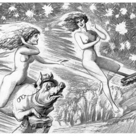 Иллюстрация к роману М. Булгакова «Мастер и Маргарита»