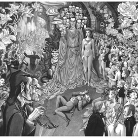 Иллюстрация к роману М. Булгакова «Мастер и Маргарита»