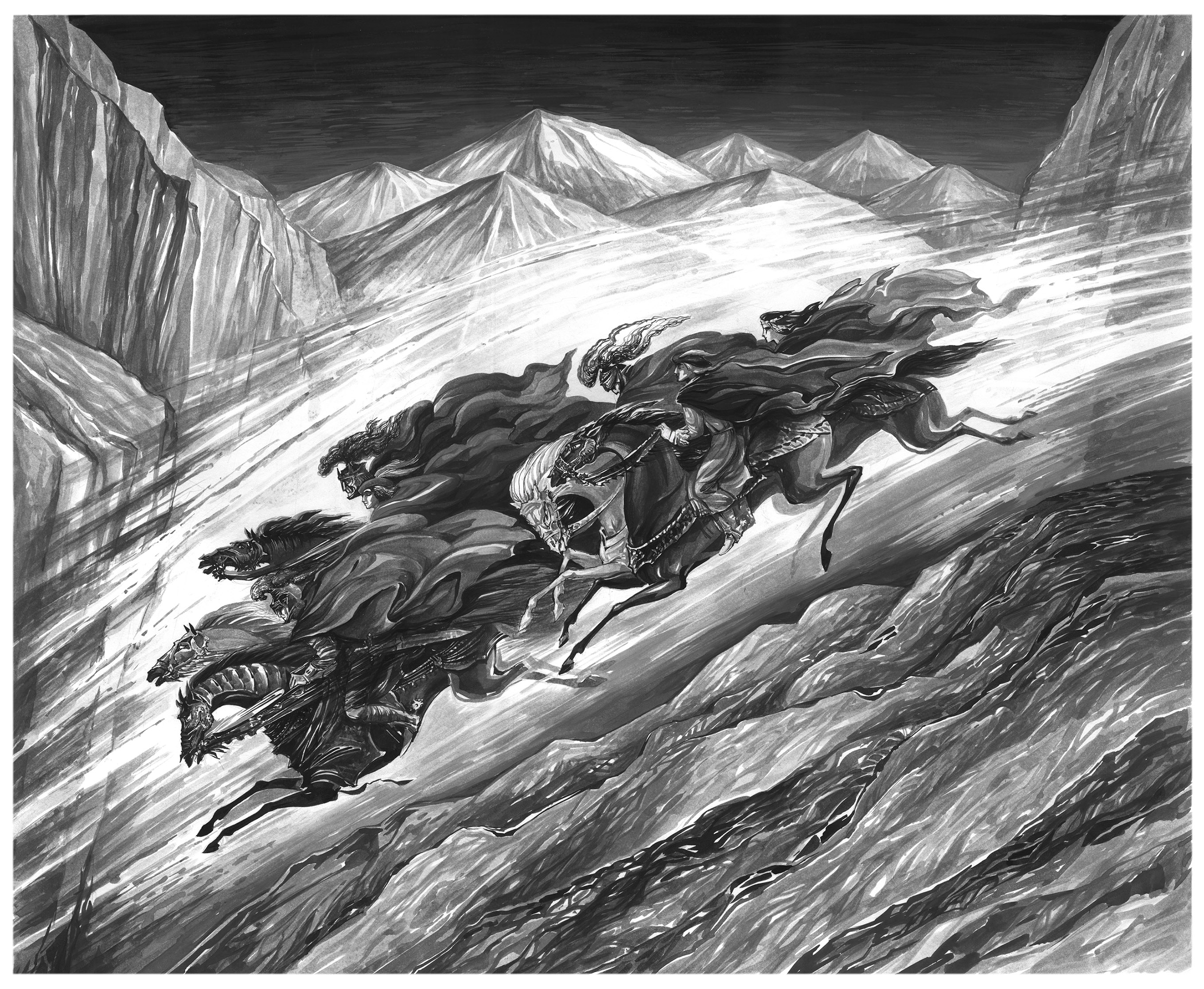 Иллюстрация к роману М. Булгакова «Мастер и Маргарита»