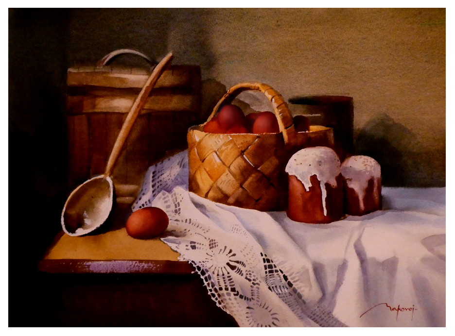 ,,Пасхальный натюрморт,,