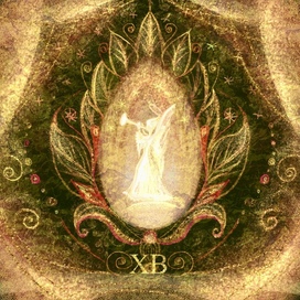 Иллюстрация «Пасхальный ангел»