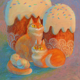 Пасхальные куличики