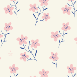 Паттерн весенний с цветами - Masha BGD