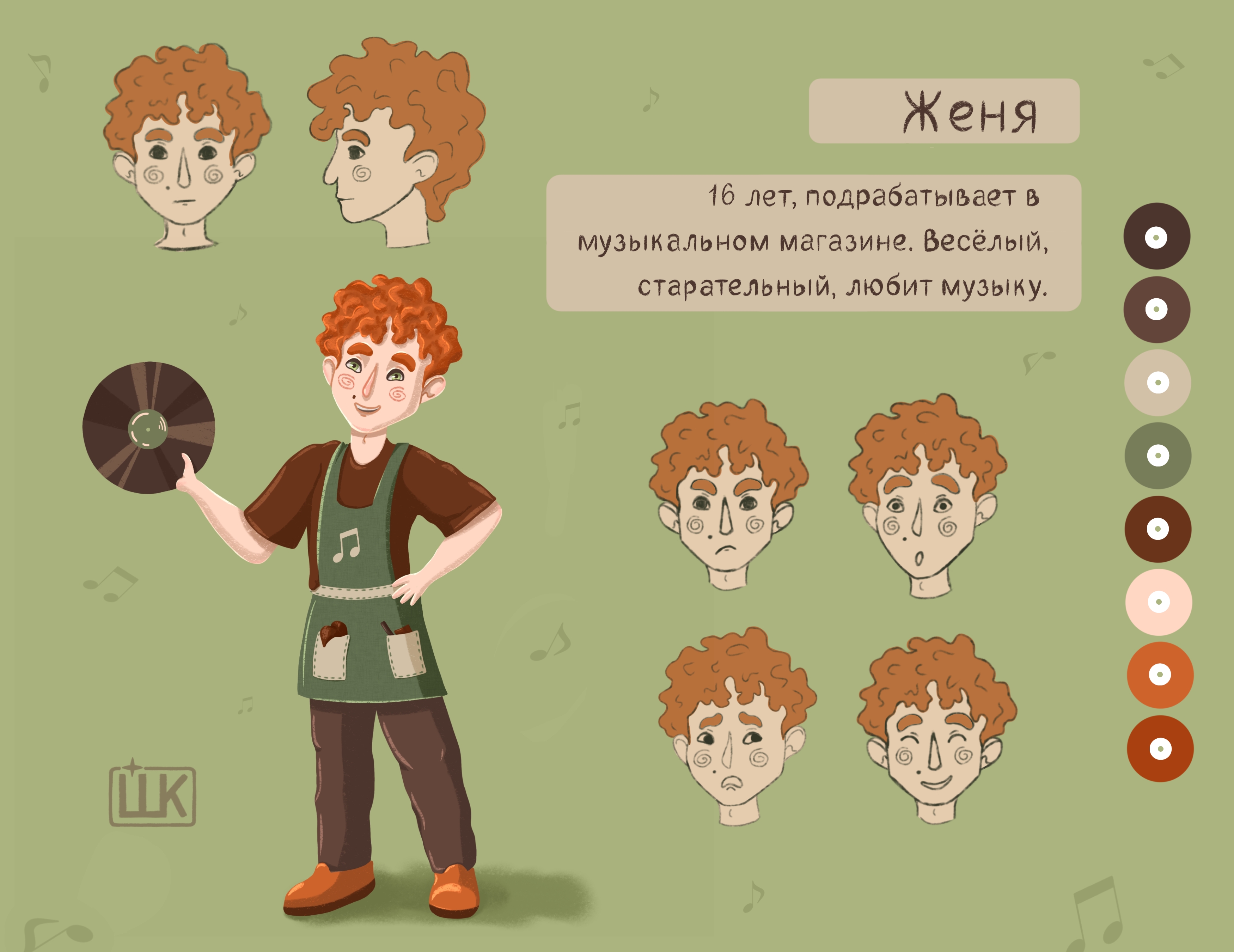 Карточка персонажа