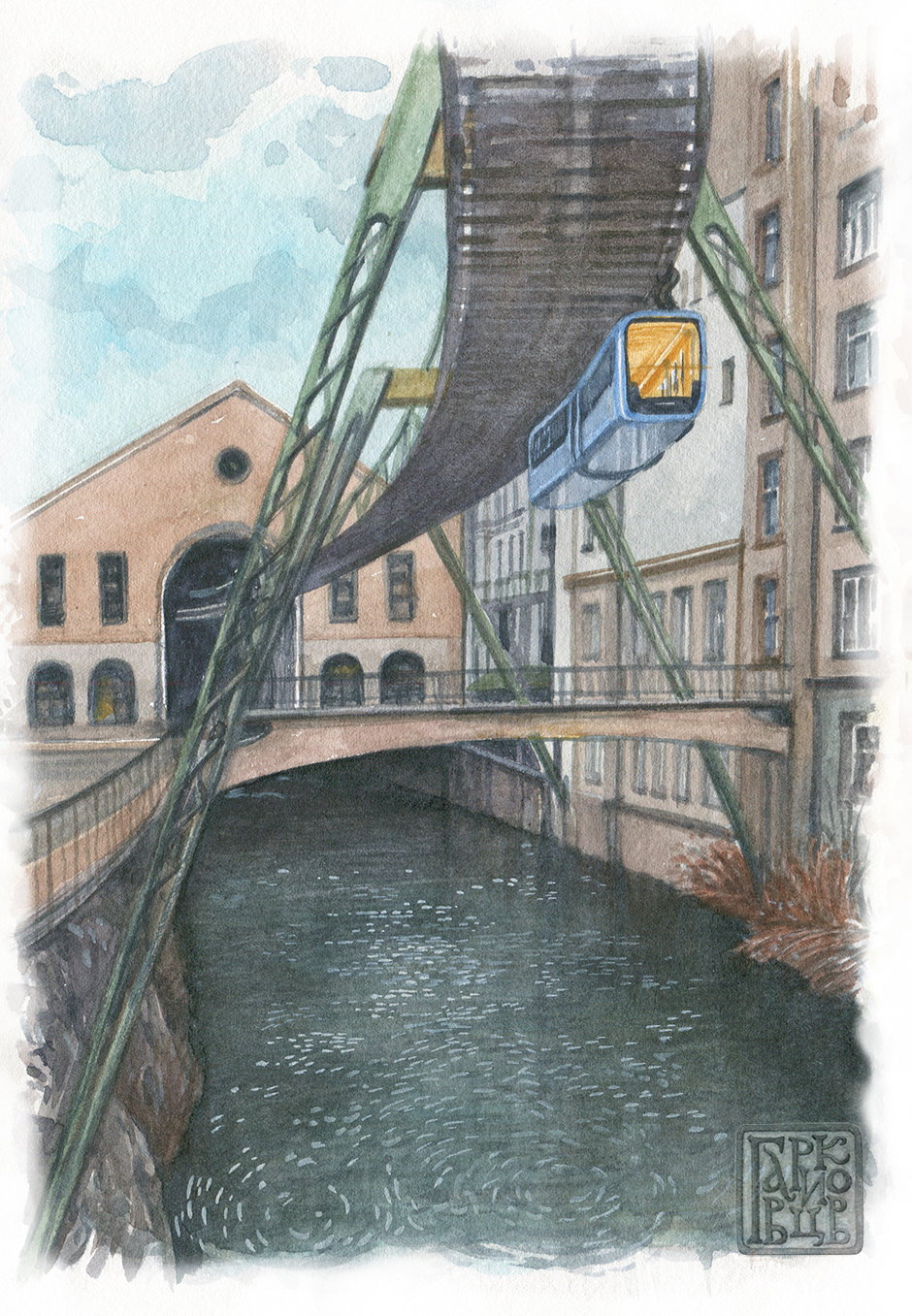 Монорельс в Вуппертале