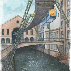 Монорельс в Вуппертале