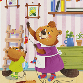 Семья бобров