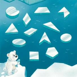 Помоги медвежонку