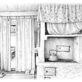 Деревенская зарисовка 01