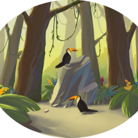 Иллюстрация к недельному марафону по природе