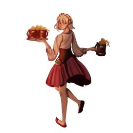 Работница таверны