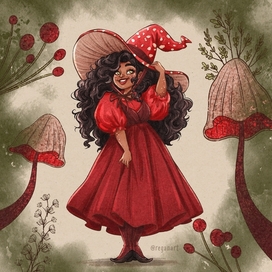 Мухоморная ведьмочка