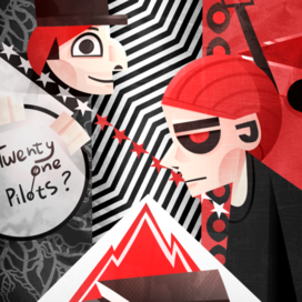 Иллюстрация к 10летию альбома Blurryface 