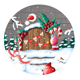 Дверь в Новый Год 