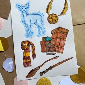 Элементы из Гарри Поттера