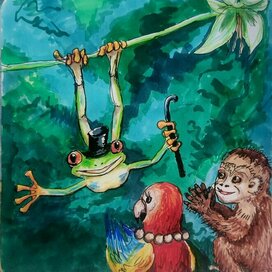 Акробат Красноглаз