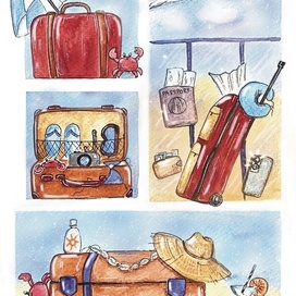 Отпуск, чемоданы