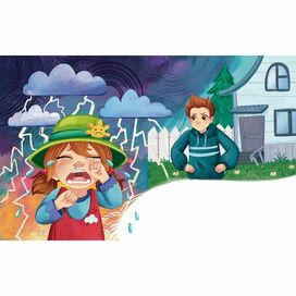 Разворот из книги "Улыбнись, тучка"