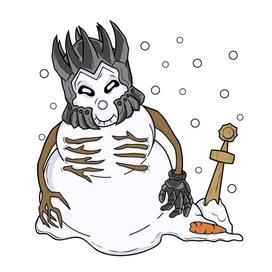 Снеговик Эредин 2022г.