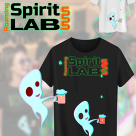 Roaming Spirit Cocktail LAB T-Shirt vector print