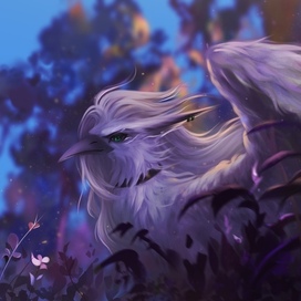 Мой оригинальный персонаж грифон Эйлиннель