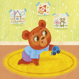 Иллюстрация для книжки с окошками 