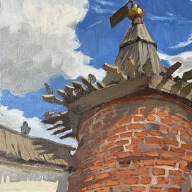 Иллюстрация башня крепости 