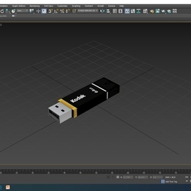 Флешка 3д модель