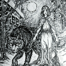 Ла Бефана на ночной прогулке