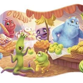 Монстрики на рынке