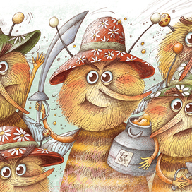 Для книги "Мика. Семь нянек для великанчика"