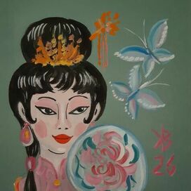  Сюэ Бао-чай. "Сон в красном тереме",  2026