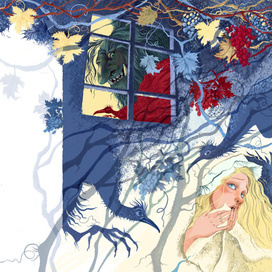 Иллюстрация к книге "Плащ Тролля" Анны Валенберг