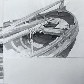 Старя лодка 