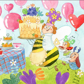 Медовый торт